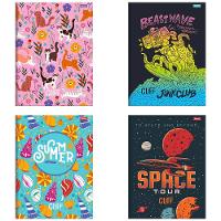 Caderno Brochura Capa Dura Universitário Cliff 80 Folhas Foroni Estampa 2