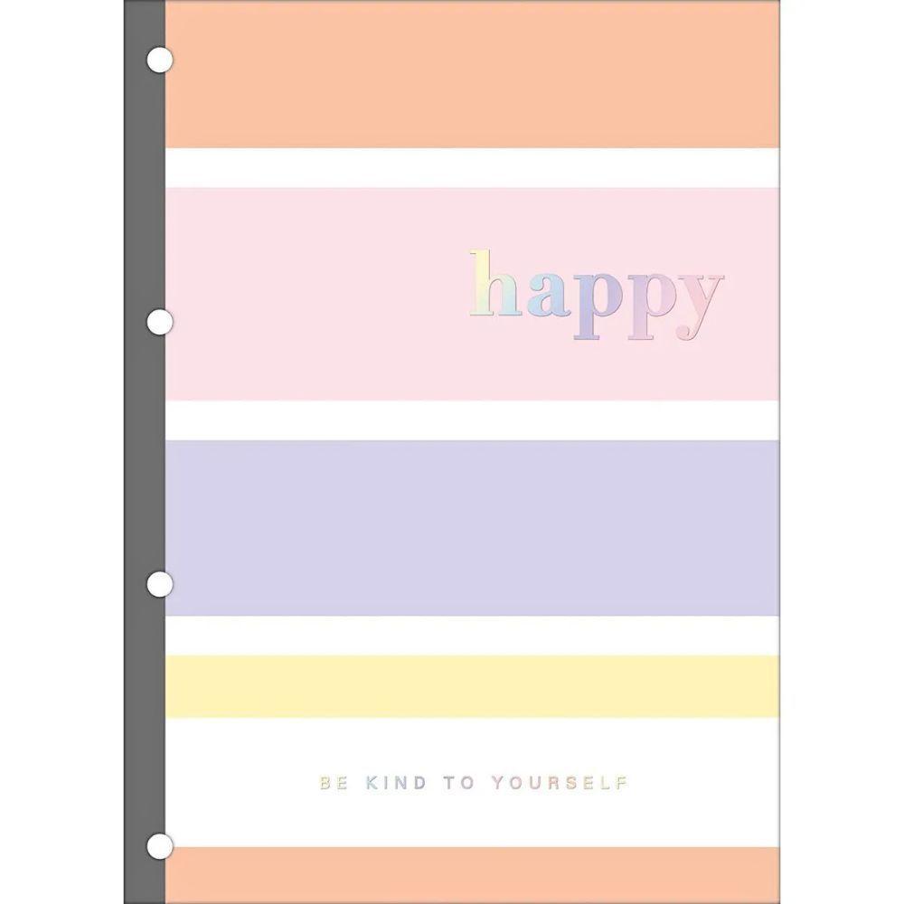 Refil Tiliflex Para Caderno Argolado Universitário Happy 80 Folhas Tilibra - 1