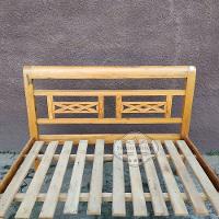 Cama Casal Em Madeira De Demolição Modelo X Sudeste Rústico - 2