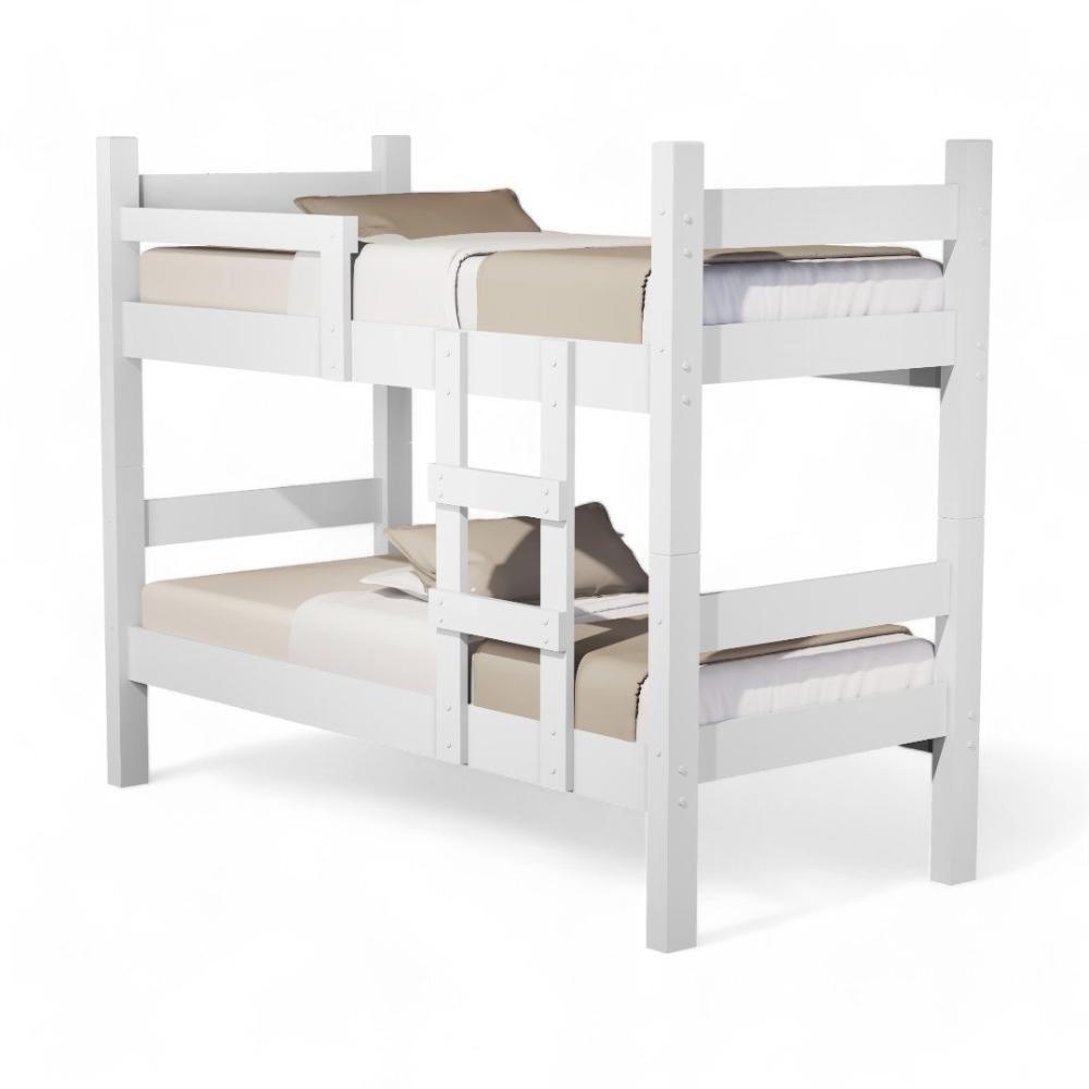 Beliche Versátil Letícia Branco Com 02 Colchões Cambel - 3