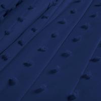 Cobre Leito King Poppy Micropercal 300 Fios 3 Peças Cor Azul Marinho - 2