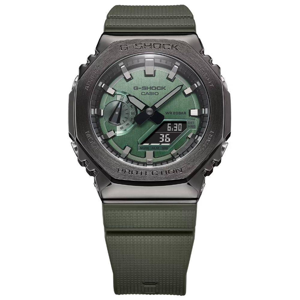 Relógio Casio G-shock Gm-2100b-3adr Metal Covered - 5