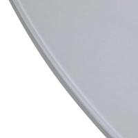 Mesa De Jantar Cone Redonda 80 Cm Laca Fendi - 2