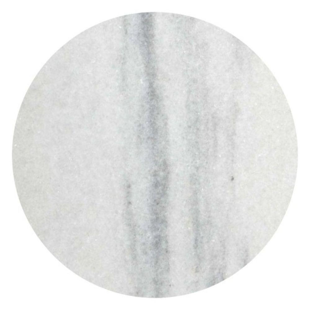 Mesa De Jantar Saarinen Oval 198x122 Cm Mármore Branco Extra Base Preta - 3