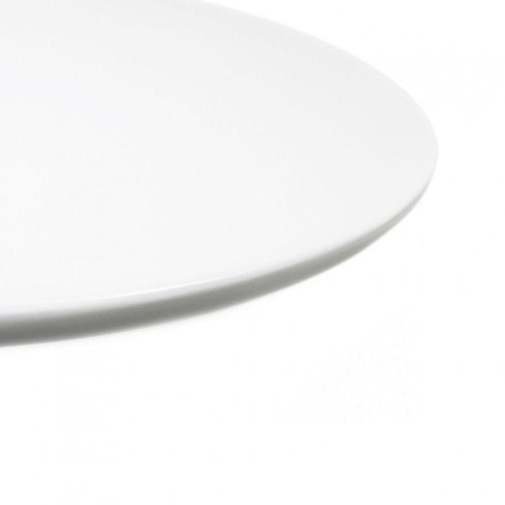 Mesa De Jantar Tulipa Saarinen Redonda 160 Cm Tampo Laqueado Cores Branco - 3