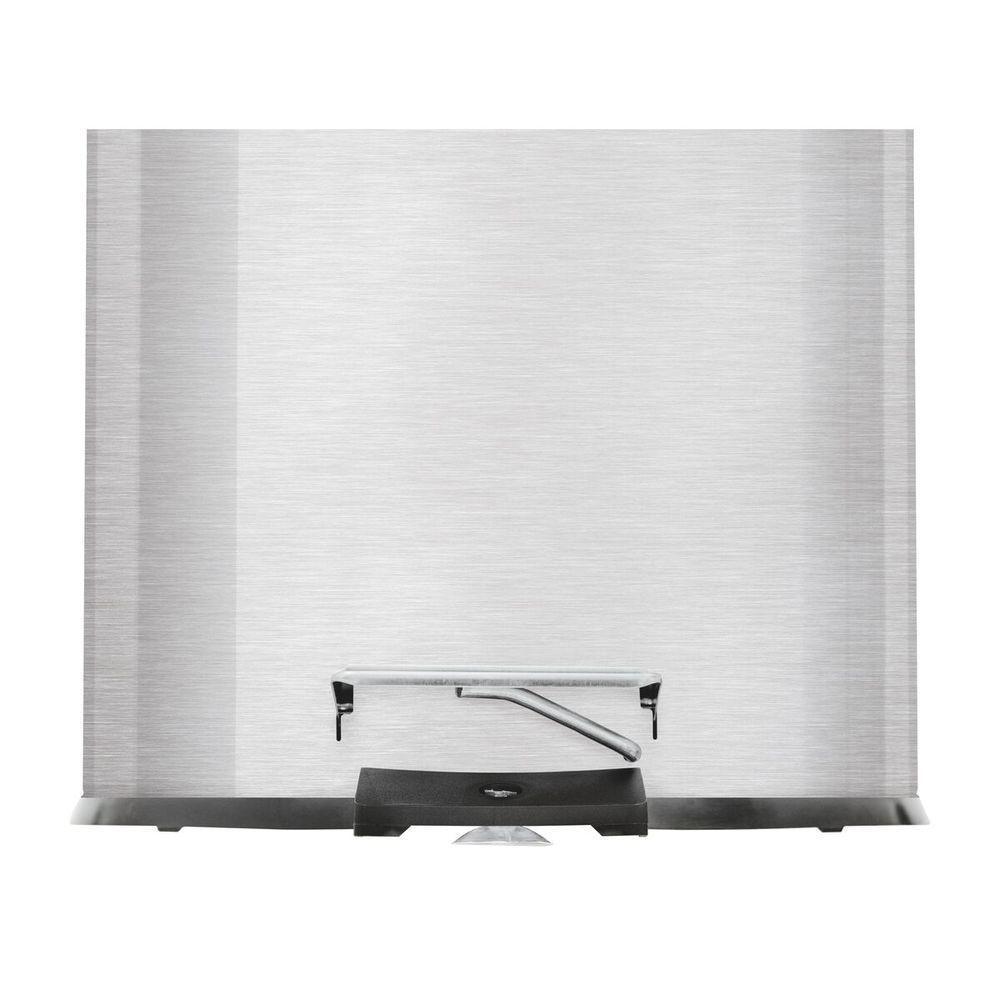 Lixeira Com Pedal 12 Litros Tramontina Brasil Plus Aço Inox Acetinado - 6