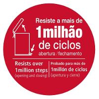 Lixeira Com Pedal 12 Litros Tramontina Brasil Plus Aço Inox Acetinado - 3