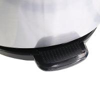 Lixeira Com Pedal Label Prata 60 Litros - 3