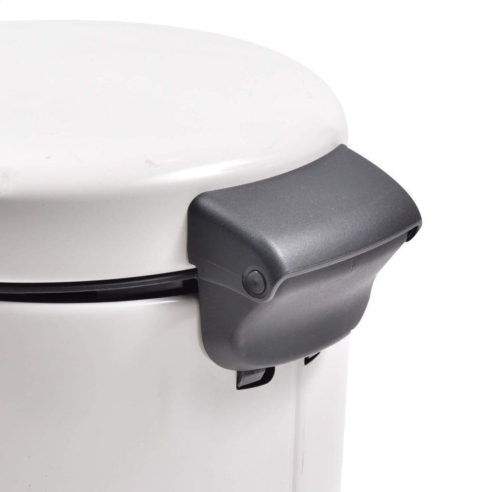 Lixeira Em Aço 5 Litros New Icon Brabantia Branca - 2