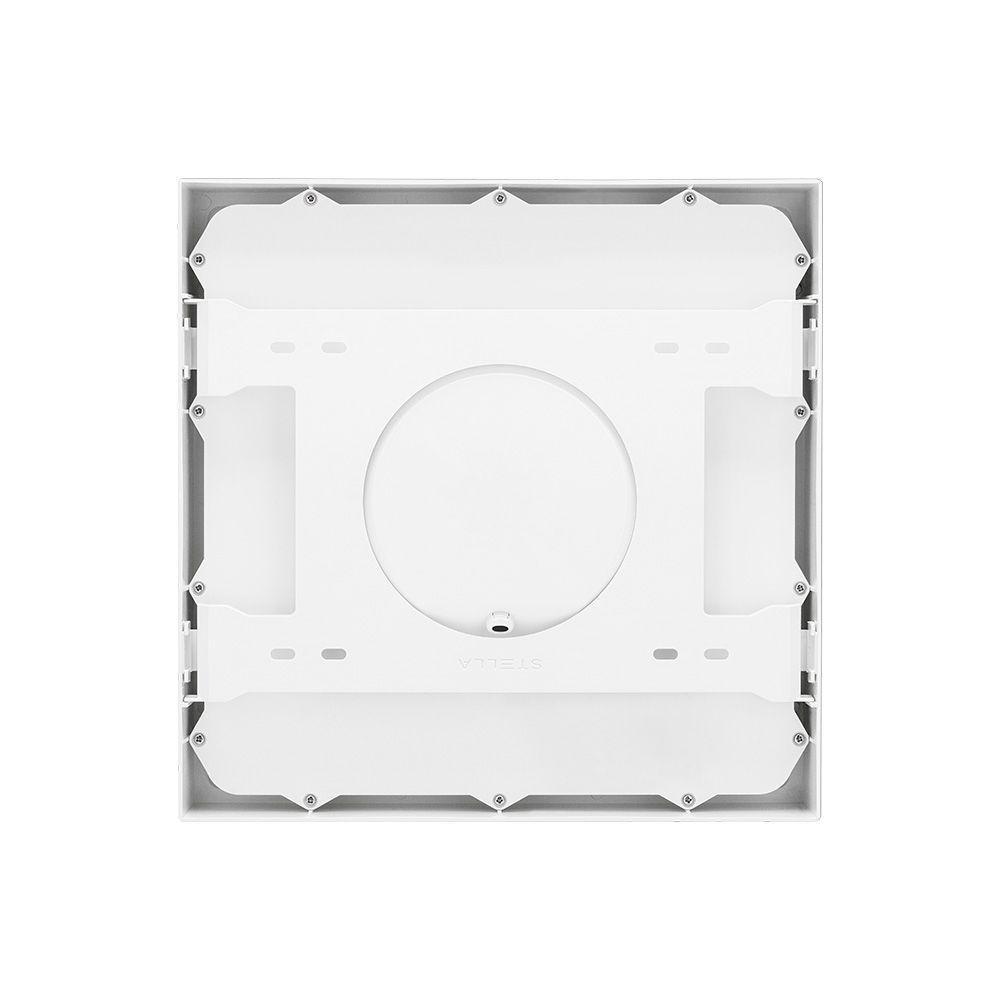 Painel De Led Stella Quadrado Deep De Sobrepor Recuado 22w Bivolt Branco 4000k Luz Neutra - 3