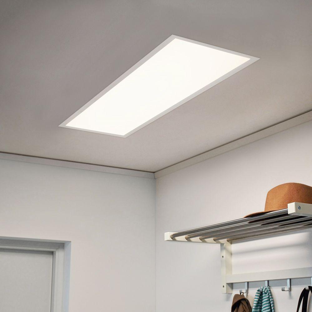 Painel De Led Blumenau Retangular De Embutir 30w Bivolt 4100k Luz Neutra - 2