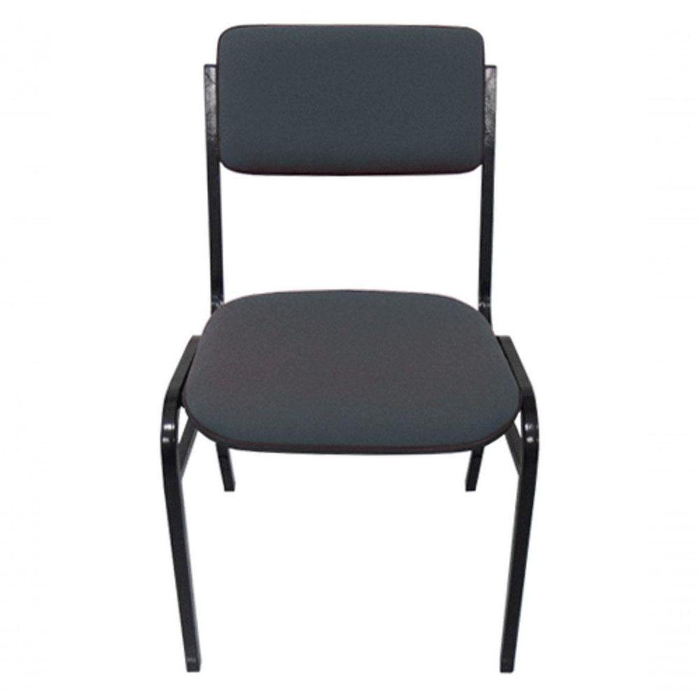 Cadeira Empilhável Para Auditórios Linha Hotel Smart Cinza - 1