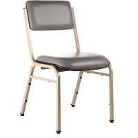 Cadeira Empilhável Para Auditórios Linha Hotel Smart Cinza - 1