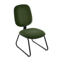 Cadeira Diretor Trapézio Para Escritório Linha Uno Verde - 1