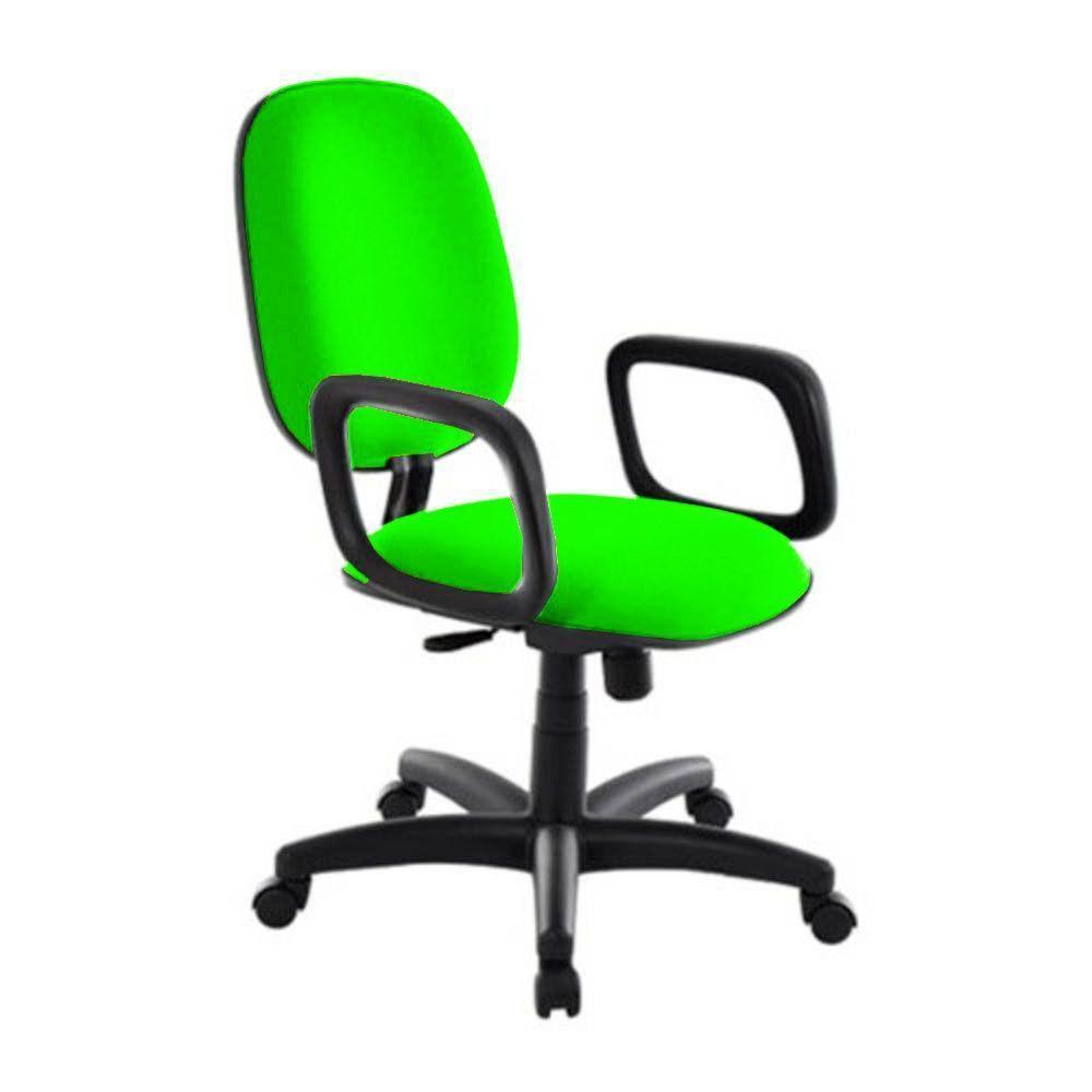 Cadeira Diretor Para Escritório Com Braços Linha Uno Verde - 1