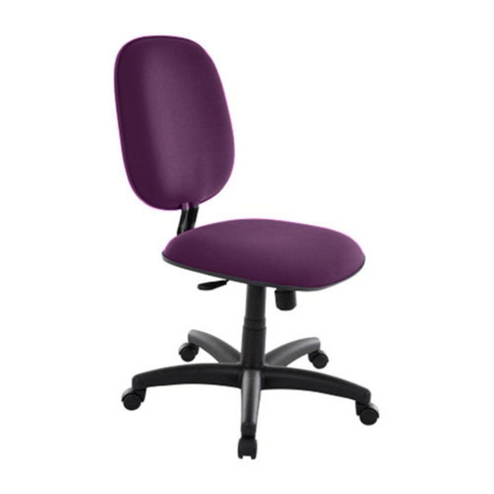 Cadeira Diretor Giratória Para Escritório Linha Uno Roxo - 1