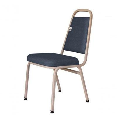 Cadeira Empilhável Para Hotelaria Linha Hotel Jersey Azul