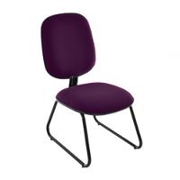 Cadeira Diretor Trapézio Para Escritório Linha Uno Roxo - 1