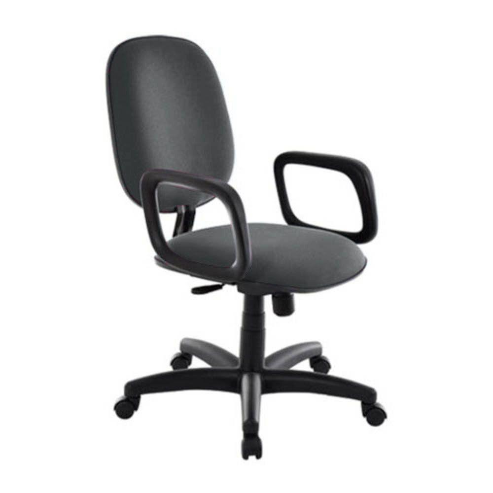 Cadeira Diretor Para Escritório Com Braços Linha Uno Marrom - 1