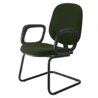 Cadeira Diretor Interlocutor Para Escritório Linha Uno Verde - 1