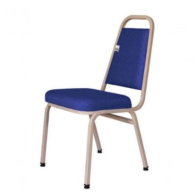Cadeira Empilhável Para Hotelaria Linha Hotel Jersey Azul