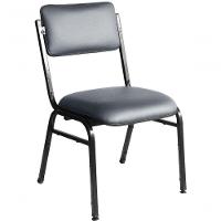 Cadeira Empilhável Para Auditórios Linha Hotel Smart Cinza - 1