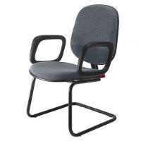 Cadeira Diretor Interlocutor Para Escritório Linha Uno Cinza - 1