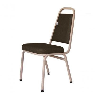 Cadeira Empilhável Para Hotelaria Linha Hotel Jersey Marrom