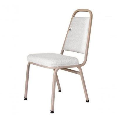 Cadeira Empilhável Para Hotelaria Linha Hotel Jersey Branco