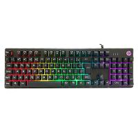 Teclado Gamer Hp K500F, Usb, Membrana, Led Rgb, Abnt2, Preto - 9