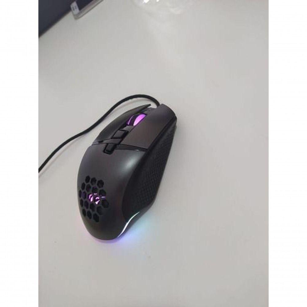 Mouse Gamer Com 8 Botões Rgb Cor Preto - 2