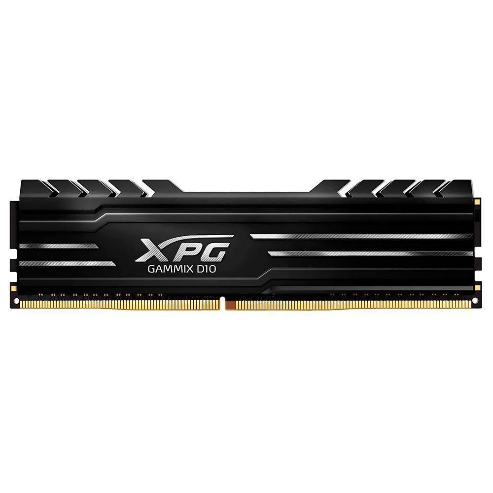 Memória Ram Adata Xpg Gammix D10 Ddr4 8gb 3200mhz - Preto (ax4u32008g16a-sb10) - 1