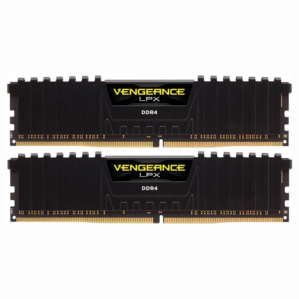 Memória Ram Corsair Vengeance Lpx Ddr4 32gb (2x16gb) 3200mhz - Preto (cmk32gx4m2e3200c16) - 2