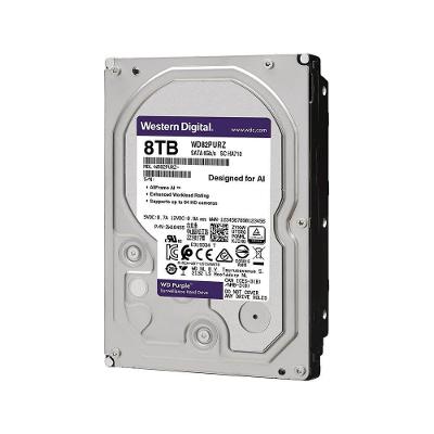 Hd 8tb Wester Digital Sata Wd82purz Preto