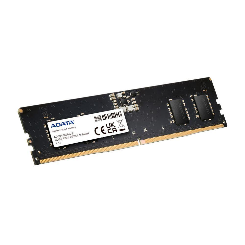 Memória 8gb Adata, Ddr5, 4800mhz, Cl40 - Ad5u48008g-s - 4