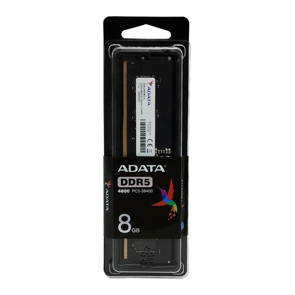 Memória 8gb Adata, Ddr5, 4800mhz, Cl40 - Ad5u48008g-s - 5