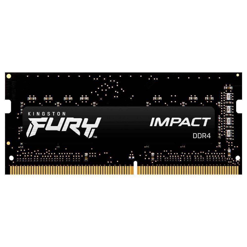 Memória Ram Para Notebook Kingston Fury Impact Ddr4 8gb 3200mhz - Preto (kf432s20ib/8) - 1