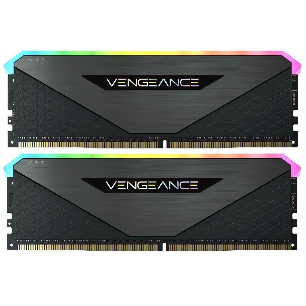 Memória Ram Corsair Vengeance Rgb Rt 16gb (2x8gb) / Ddr4 / 3200mhz - Cmn16gx4m2z3200c16 - 1