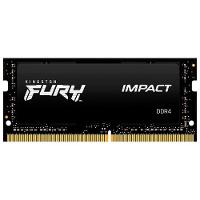 Memória Ram Para Notebook Kingston Fury Impact Ddr4 8gb 3200mhz - Preto (kf432s20ib/8) - 1