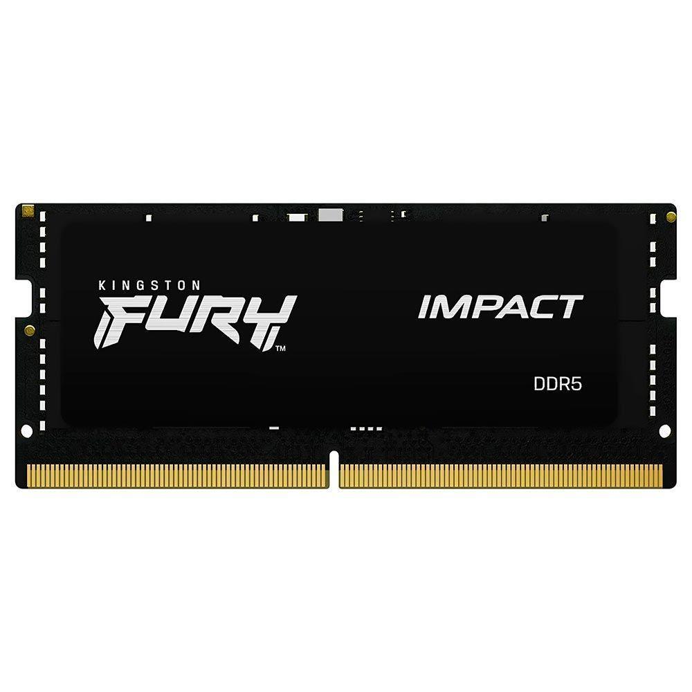 Memória Ram Para Notebook Kingston Fury Impact Ddr5 32gb 4800mhz - Kf548s38ib-32 - 1