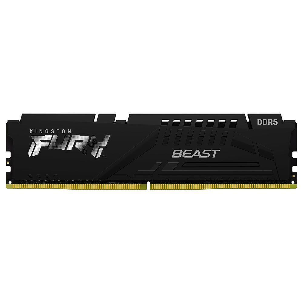 Memória Ram Kingston Fury Beast Ddr5 8gb 5600mhz - Preto (kf556c40bb-8) - 1