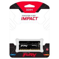 Memória Ram Para Notebook Kingston Fury Impact Ddr4 8gb 3200mhz - Preto (kf432s20ib/8) - 2