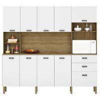 Kit De Cozinha Com 9 Portas E 2 Gavetas Budapeste Supremo - 1