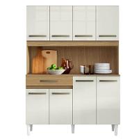 Kit Cozinha 8 Portas 1 Gaveta Cloe Atacama Off White - 1