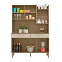 Kit De Cozinha 6 Portas E 2 Gavetas Udine Freijó Vanila - 3