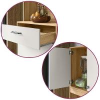 Armario De Cozinha Erva Doce 4 Portas E 1 Gaveta Freijo/off White - 5