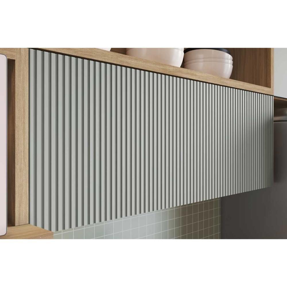 Kit de Cozinha Modulada 5 Peças Marquesa Gourmet C5P29 Nature/Verde - Nesher - 5