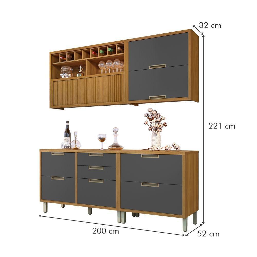 Cozinha Completa 4 Peças Imperatriz Nesher - 4