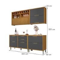 Cozinha Completa 4 Peças Imperatriz Nesher