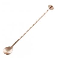 Kit 10 Colher Bailarina Revestimento De Bronze 27 Cm - Mimo - 10